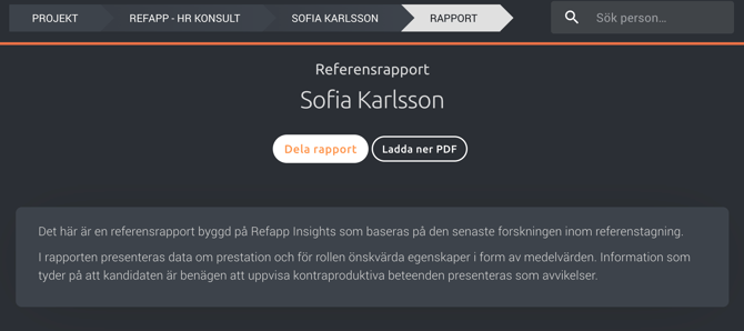 Helpcenter-Dela-referensrapport